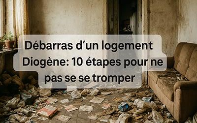 Débarras d’un logement Diogène : 10 étapes pour ne pas se tromper