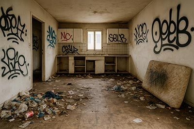 Comment nettoyer un logement squatté ou abandonné en toute légalité