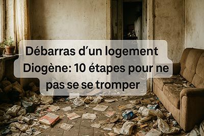 Débarras d’un logement Diogène : 10 étapes pour ne pas se tromper